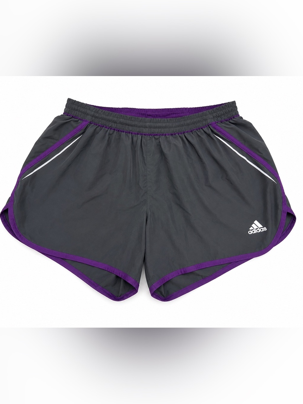 Adidas Climalite Women’s Running Shorts | Size Small | Dark Gray & Purple